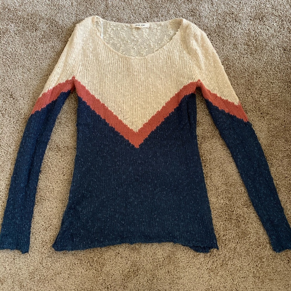Chevron style sweater